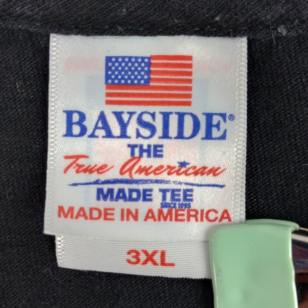 Bayside Mens 3XL Black Steve Earle & The Dukes Skull Hammer Sickle Band Tshirt - Picture 3 of 6